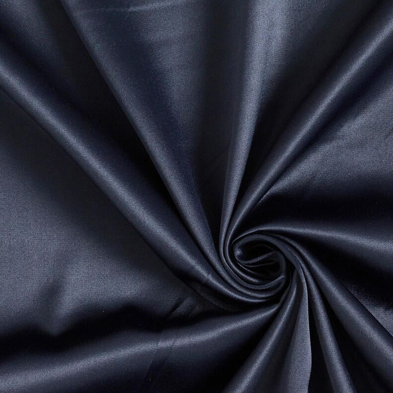 Bridal Satin Stretch – midnight blue,  image number 1