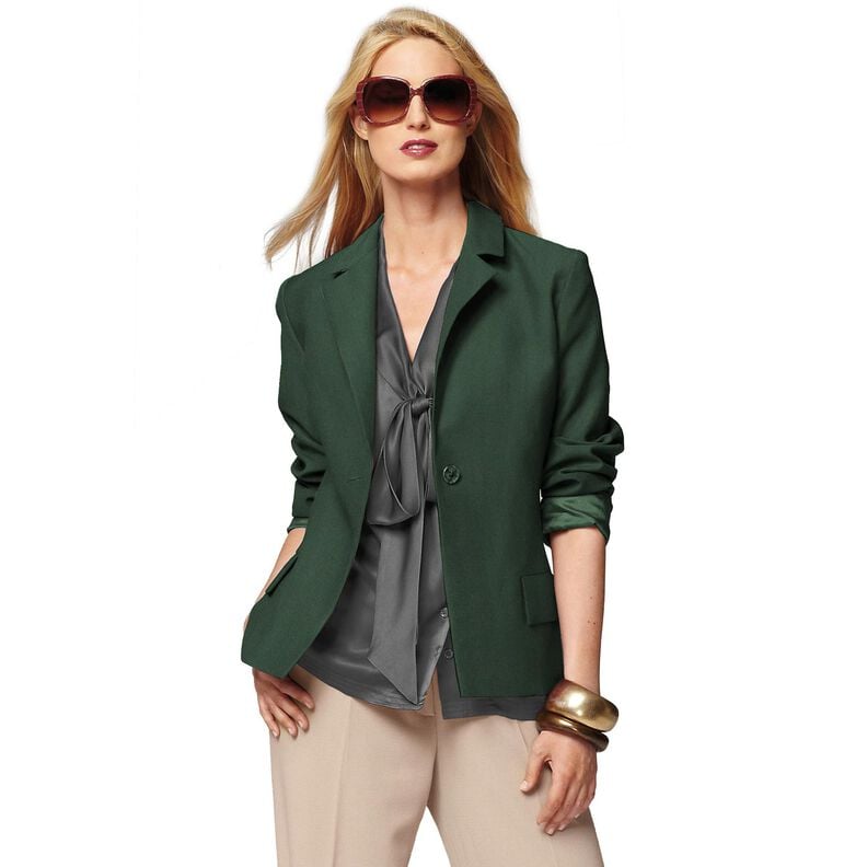 Bi-Stretch Gabardine – dark green,  image number 6