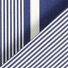 Outdoor Fabric Canvas Stripes – navy blue/white,  thumbnail number 5