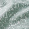 Coated Cotton abstract mini leaves – pale mint/white,  thumbnail number 3