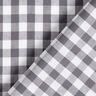 Cotton Vichy check 1 cm – pearl grey/white,  thumbnail number 4