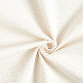 Decor Fabric Jacquard Small Diamonds – offwhite, 