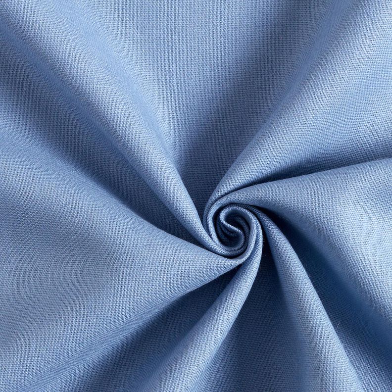 Decor Linen Plain – light wash denim blue,  image number 1