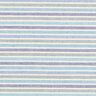 Decor Fabric Half Panama Multicoloured Stripes Recycled – light turquoise,  thumbnail number 1