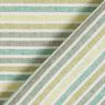 Decor Fabric Half Panama Multicoloured Stripes Recycled – light green,  thumbnail number 4