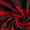 Coating Fabric Tartan – red/black,  thumbnail number 3