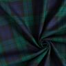 Viscose mix tartan – petrol/midnight blue,  thumbnail number 3