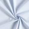 Cotton Vichy check 0,2 cm – light wash denim blue/white,  thumbnail number 3