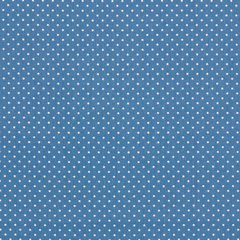 Cotton Poplin Little Dots – denim blue/white,  image number 1