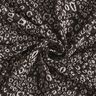 Jacquard knit abstract leopard print – black/misty grey,  thumbnail number 3