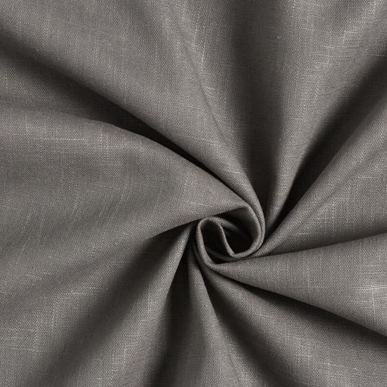 Linen fabric Ramie mix medium – stone grey,  image number 1