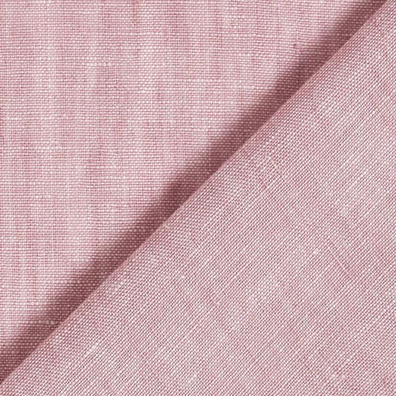 Mottled pure linen – dusky pink,  image number 4