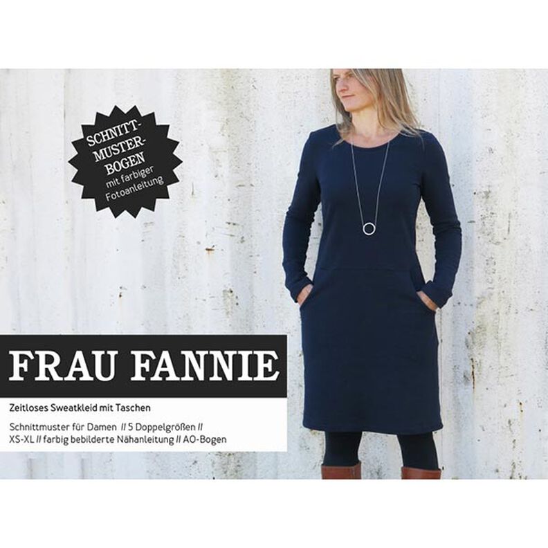 FRAU FANNIE - versatile sweatshirt dress, Studio Schnittreif | XS - XL,  image number 1