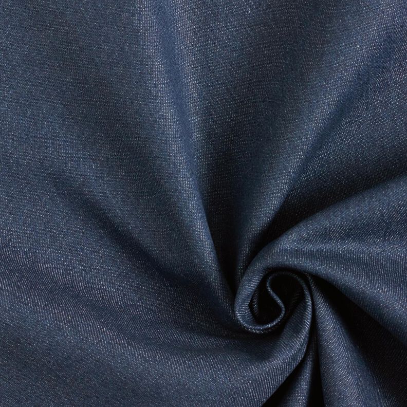 Heavy cotton denim – navy blue,  image number 1