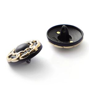 Shank Button – black/gold, 