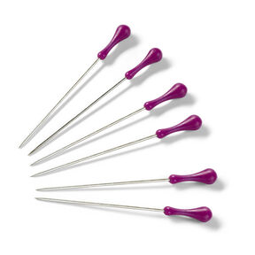 Pins with handle [38 x 0,58 cm] | Prym – lilac, 
