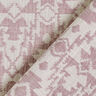 Double Gauze/Muslin Jacquard Aztec pattern | by Poppy dark dusky pink/misty grey,  thumbnail number 6