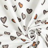 Cotton Jersey colourful hearts – white,  thumbnail number 3