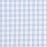 Cotton Vichy check 1 cm – light wash denim blue/white,  thumbnail number 1
