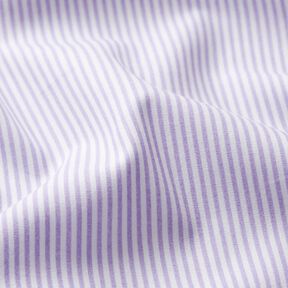 Cotton Poplin Mini stripes – mauve/white, 
