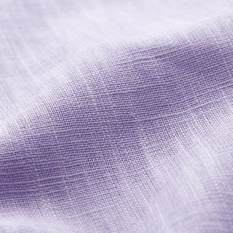 Linen fabric Ramie mix medium – mauve,  image number 2