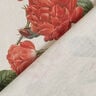 Decor Fabric Half Panama Rose garden – natural/carmine,  thumbnail number 4