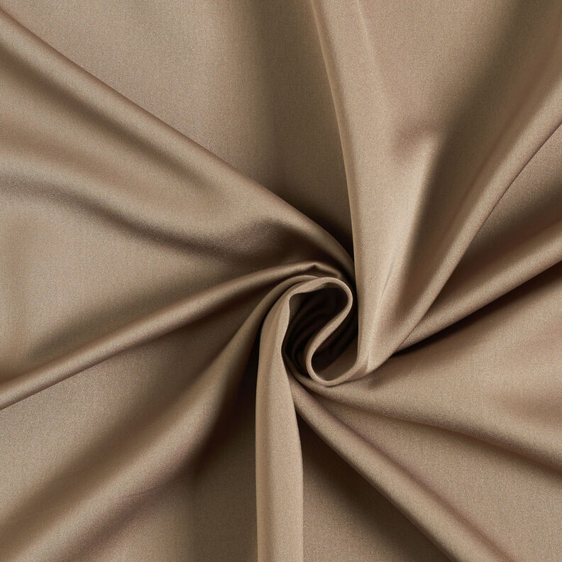 Microfibre Satin – dark taupe,  image number 1