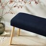 Upholstery Fabric Imitation nubuck – midnight blue,  thumbnail number 8