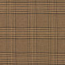 viscose fabric Glen Plaid – caramel/black,  thumbnail number 1