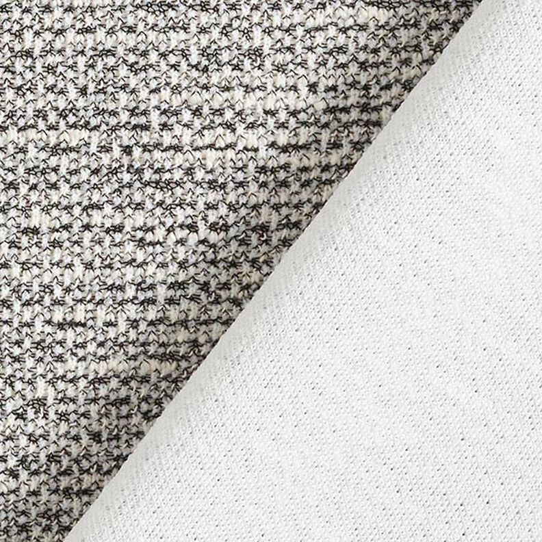 Salt & Pepper Jacquard Jersey – white/anthracite,  image number 4