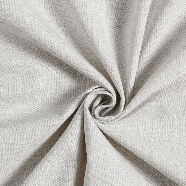 Decor Fabric Half Panama Subtle Texture – silver grey/light beige,  image number 1