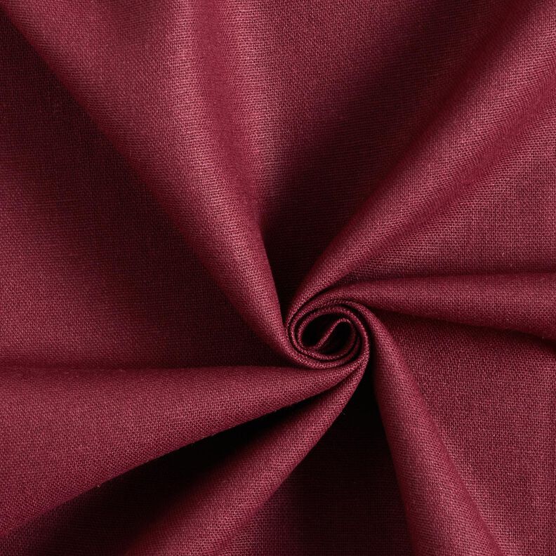 Decor Linen Plain – burgundy,  image number 1