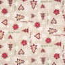 Canvas Decor Fabric Christmas Motifs – beige,  thumbnail number 1