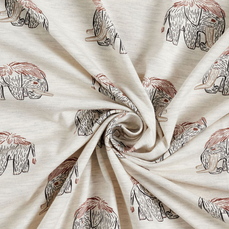 Cotton Jersey Mammoths | by Poppy offwhite,  image number 3