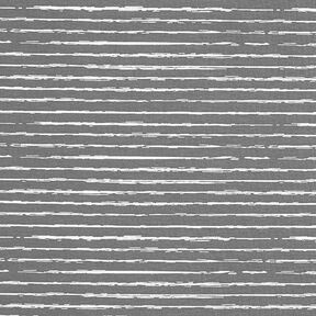Cotton Jersey Scribble Stripes – dark grey, 