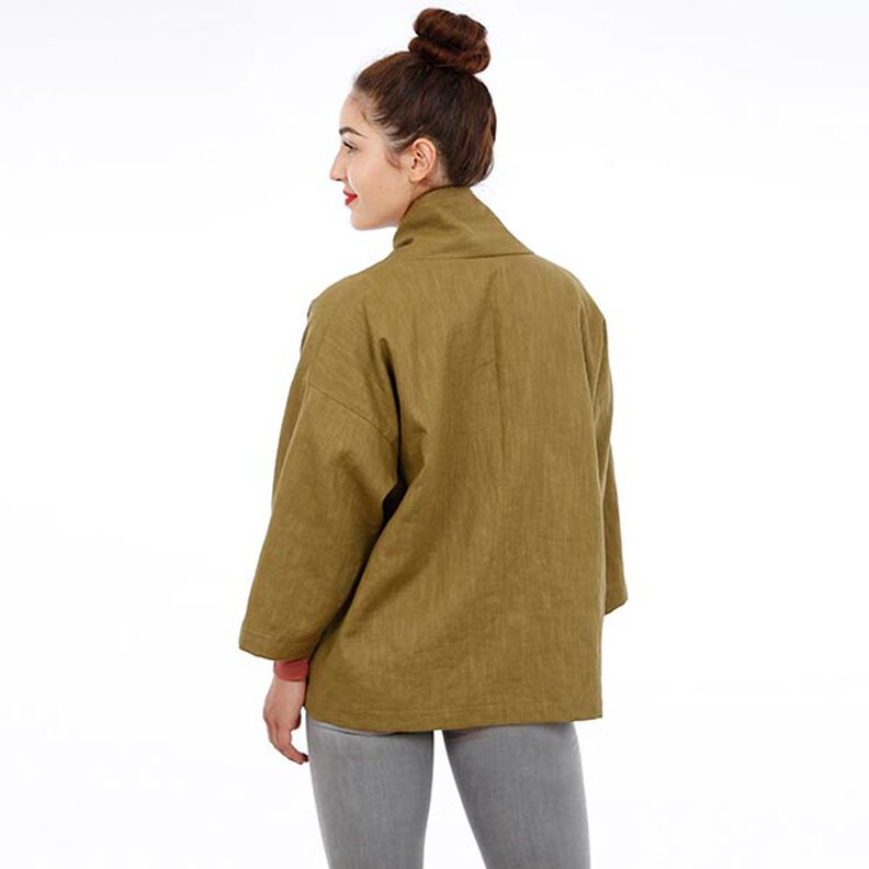 FRAU SINA - kimono jacket with slanted pockets, Studio Schnittreif | XS - XXL,  image number 5