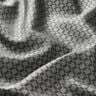 Lining Fabric Jacquard Diamonds – grey,  thumbnail number 2