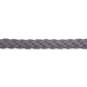 Cotton cord [Ø 5 mm] – light grey, 