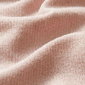 glittery leopard print fine knit – light dusky pink, 
