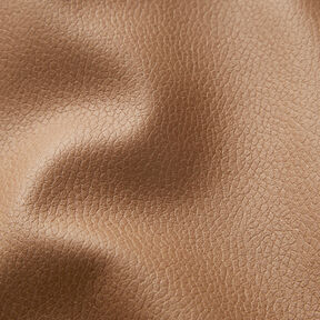 Upholstery Fabric Imitation Leather light embossing – brown, 