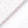 Decor Fabric Sateen colourful little dots – white,  thumbnail number 4