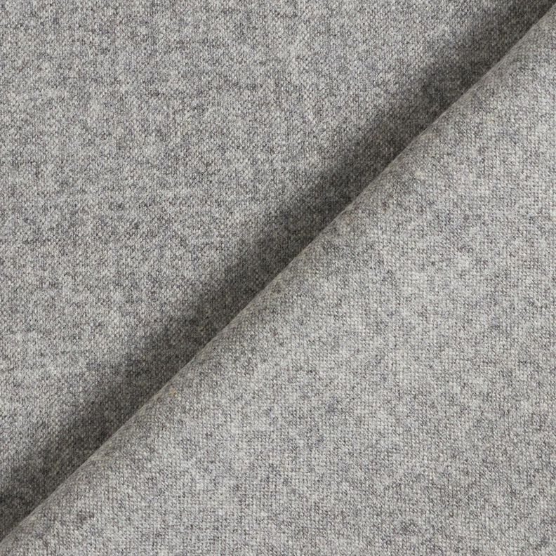 Wool blend melange – light grey,  image number 3