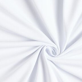 Cotton Jersey Fine Piqué – white, 