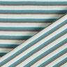 Ribbing Striped tubular fabric – ice blue/turquoise,  thumbnail number 4