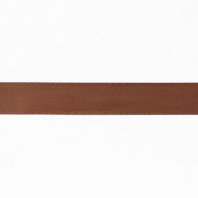 Satin Ribbon [15 mm] – medium brown, 