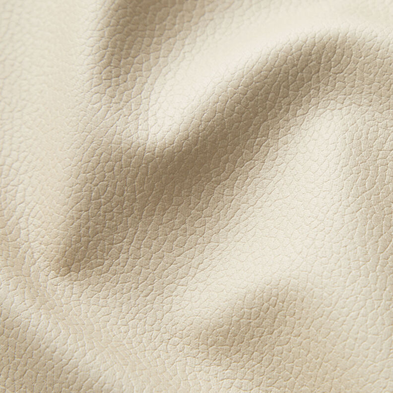 Upholstery Fabric Imitation Leather light embossing – almond,  image number 2