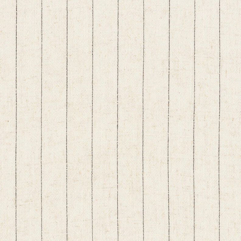 Viscose-linen crepe wide pinstripes – beige,  image number 1