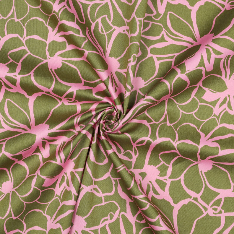 Sateen Magnolia | Nerida Hansen – pistachio/pink,  image number 3