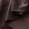 Plain Cotton Viscose Blend Stretch Cord – black brown,  thumbnail number 3