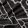 geometric shapes viscose jersey – black/white,  thumbnail number 2